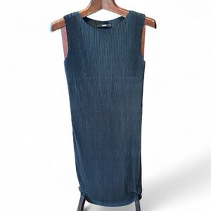 Bikbok Sleeveless Ribbed Dress in black used once great for traveling size S